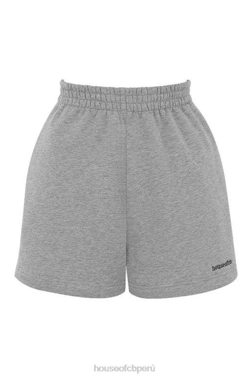 House of CB shorts deportivos de punto gris auden ropa SDBN01005